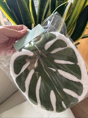 🍀Monstera Design Hand Towel